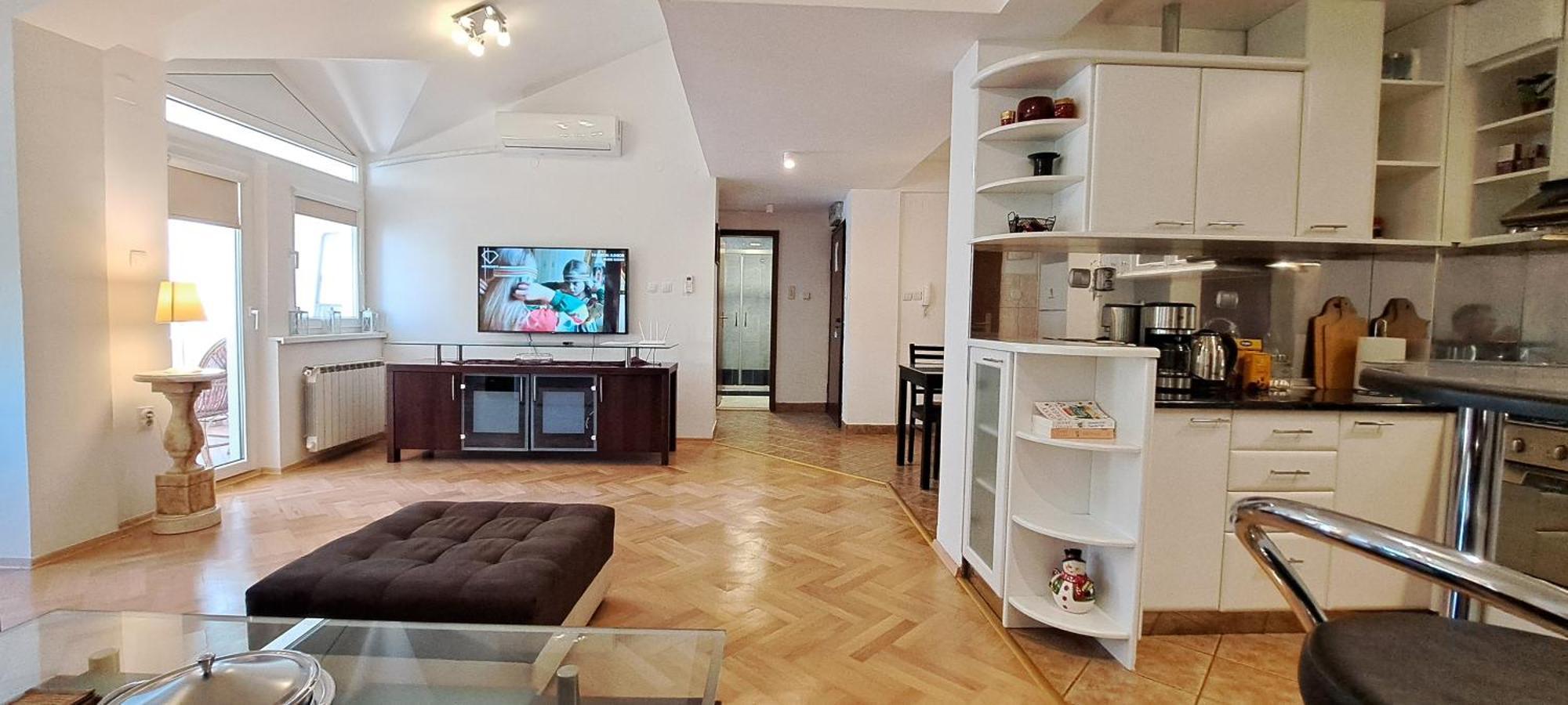 Central Skopje Duplex Apartment Exteriör bild