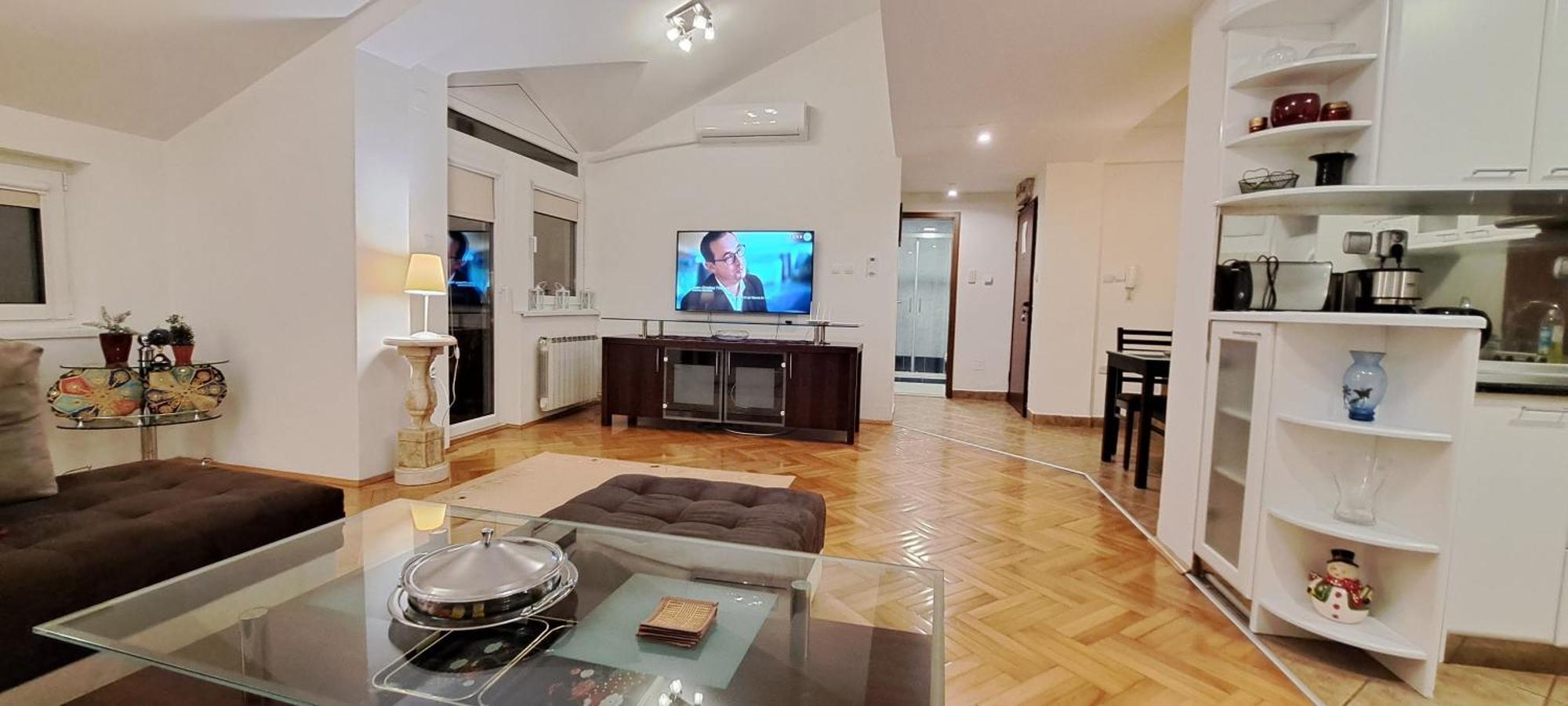 Central Skopje Duplex Apartment Exteriör bild